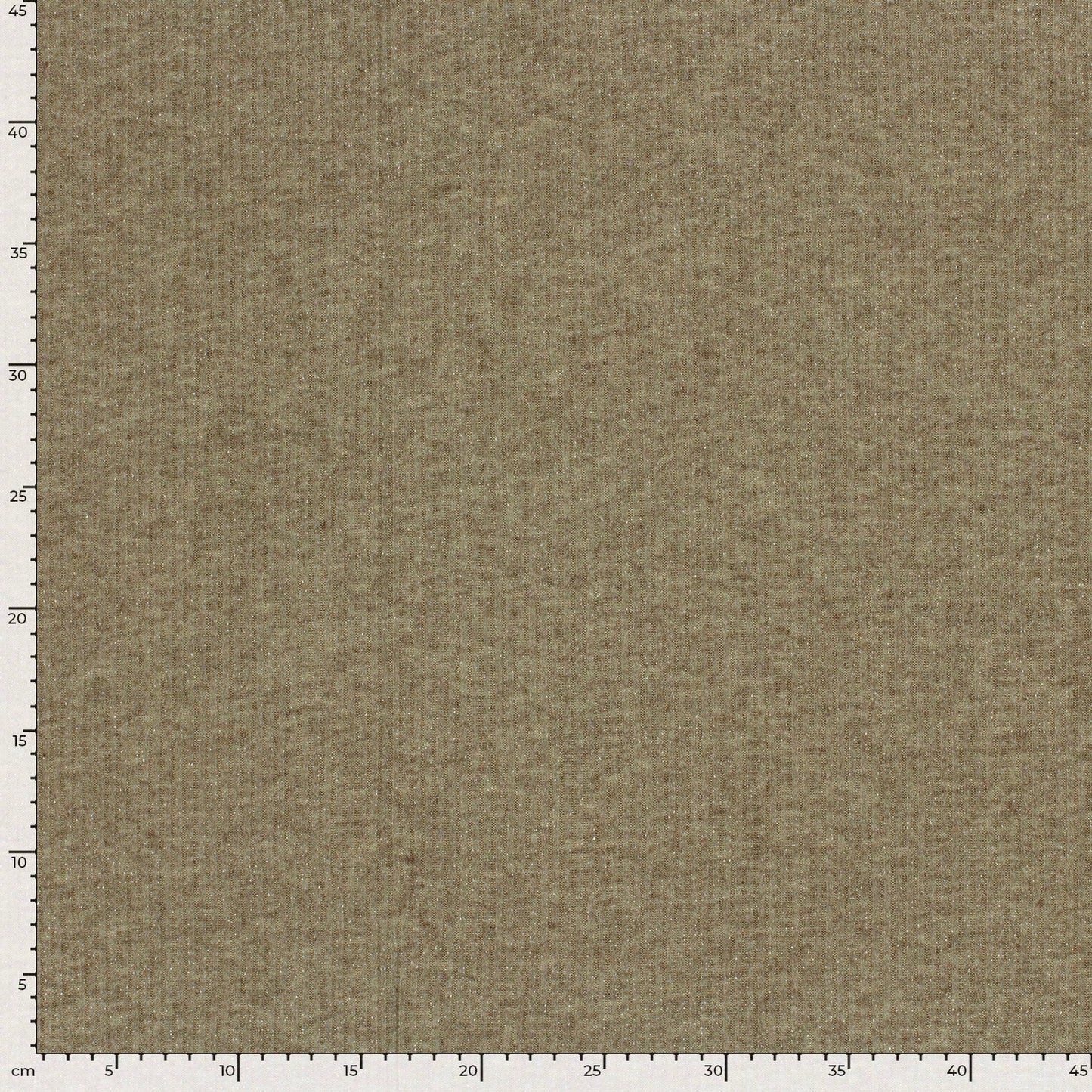 24146/054 Rib Jersey stof Effen Taupe grijs
