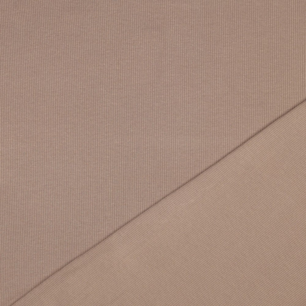 01072.057 RIB JERSEY - TAUPE
