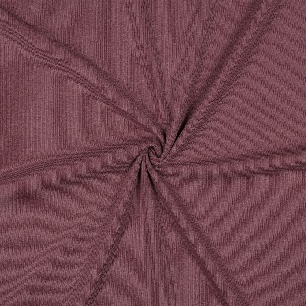 01072.060 RIB JERSEY - AUBERGINE