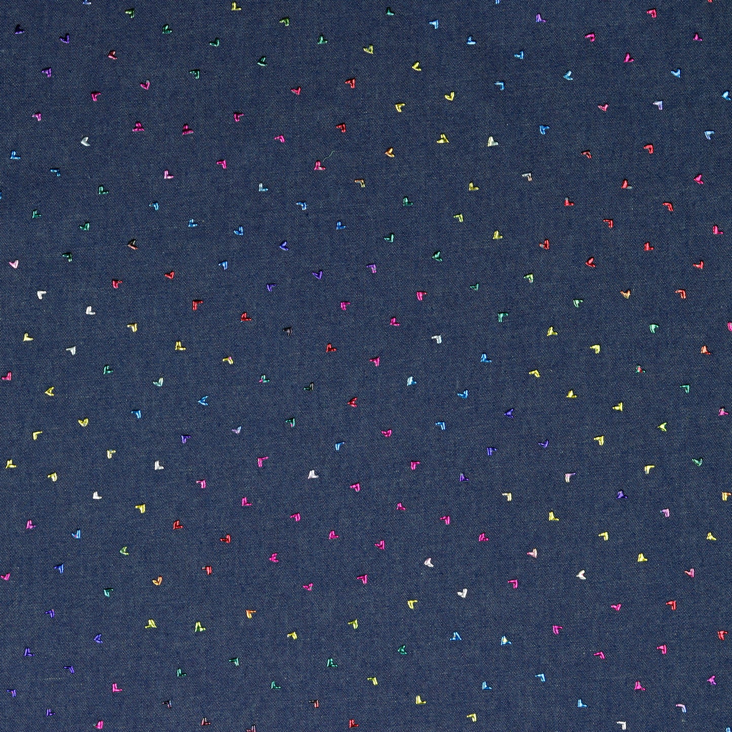 02512.001 JEANS MULTICOLOUR FOIL - BLUE