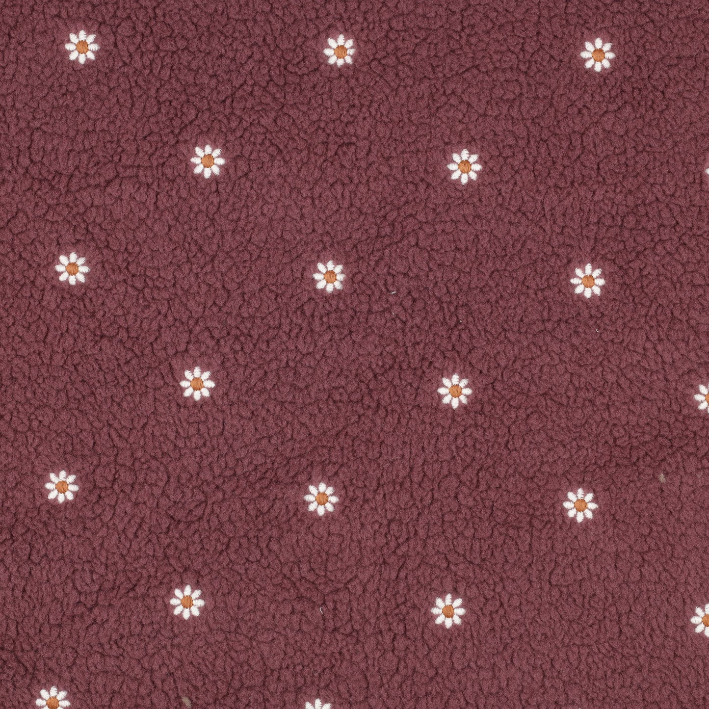 03349.003 TEDDY EMBROIDERY FLOWERS - ROSEWOOD