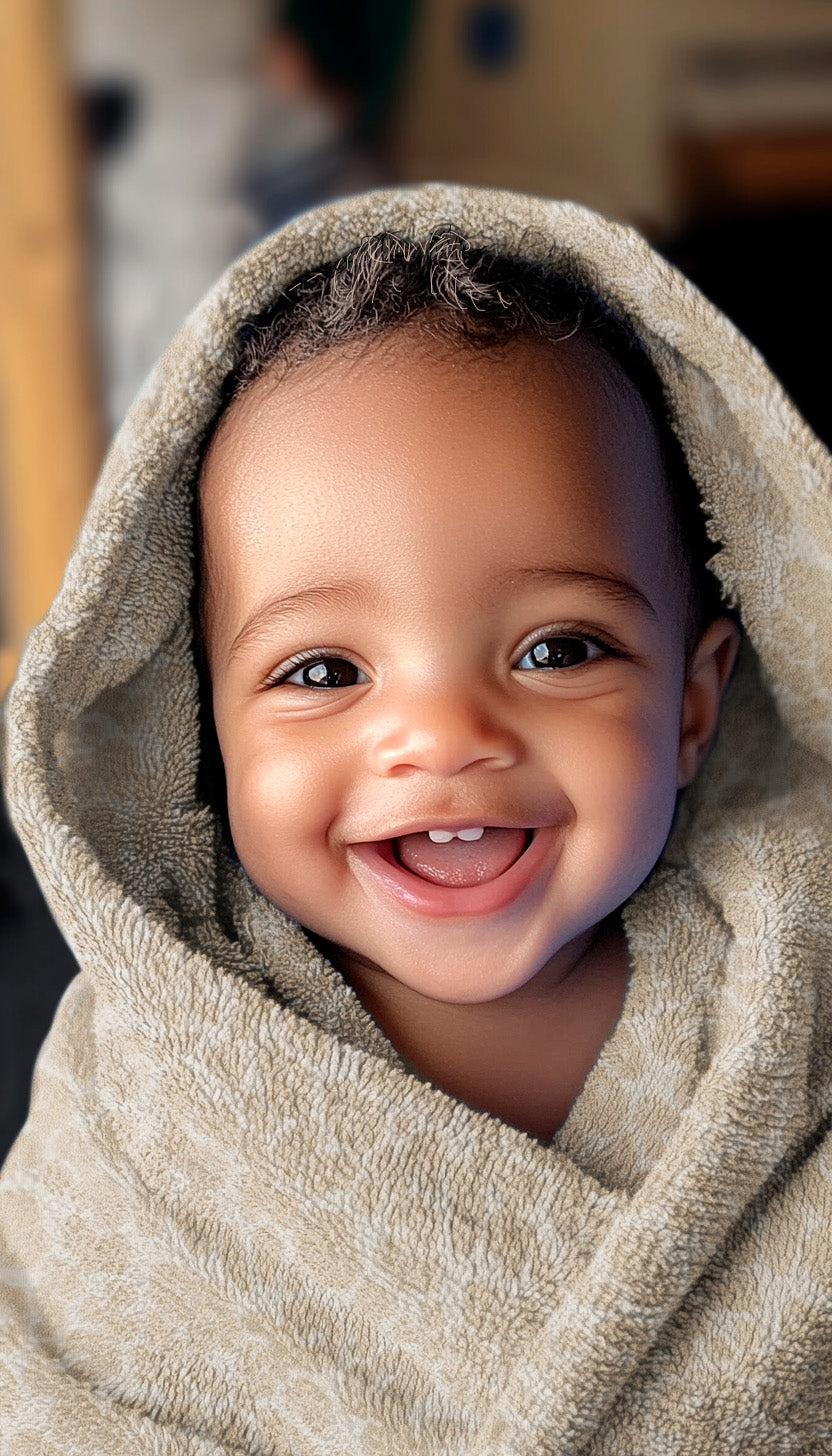 03740.002 COTTON TOWELLING KNIT ANIMAL SKIN - SAND