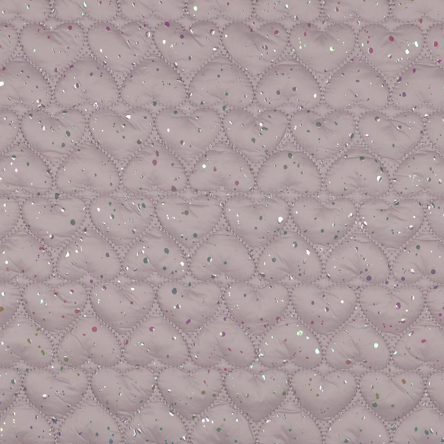 03888.001 STEPPED FOIL HEARTS - DARK POWDER