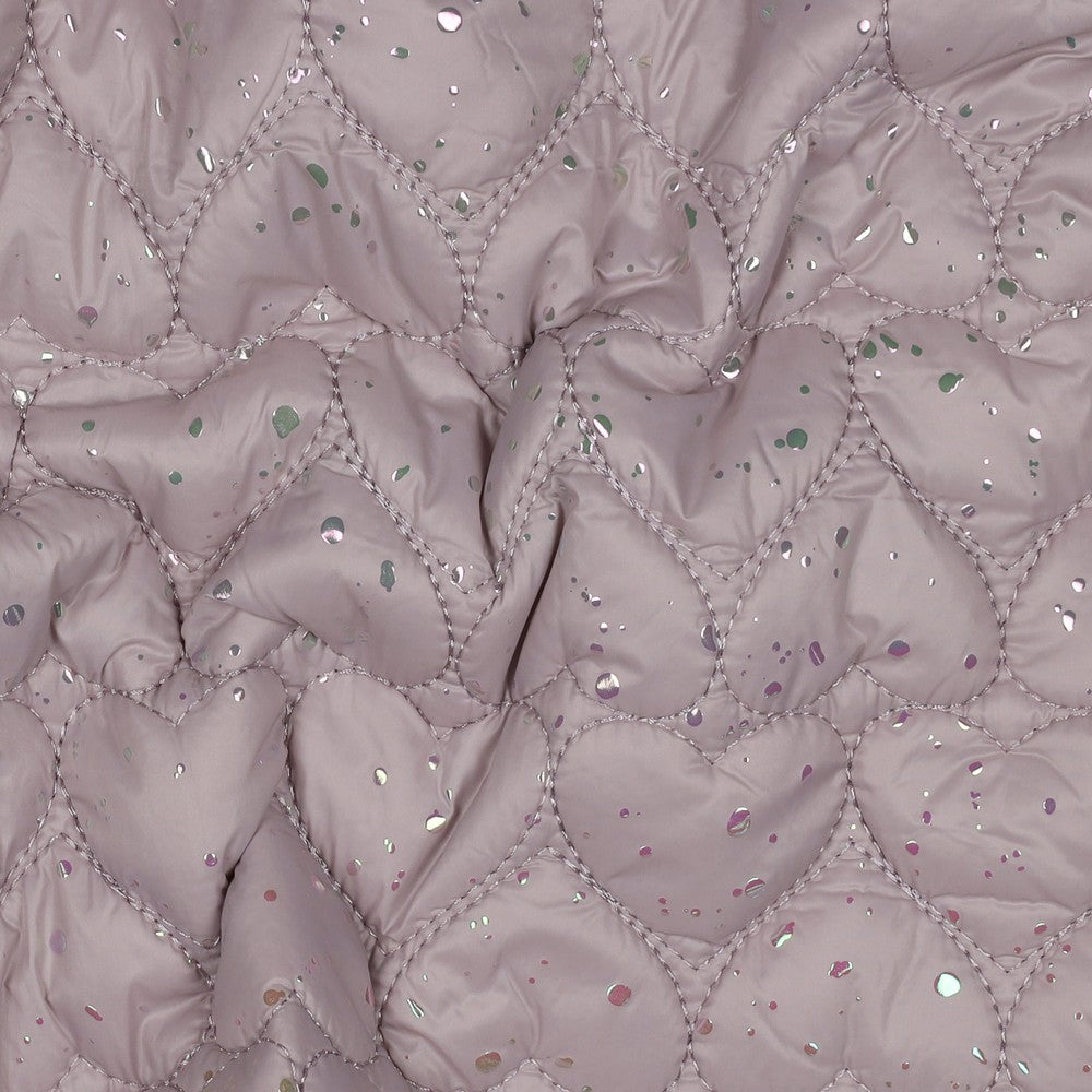 03888.001 STEPPED FOIL HEARTS - DARK POWDER