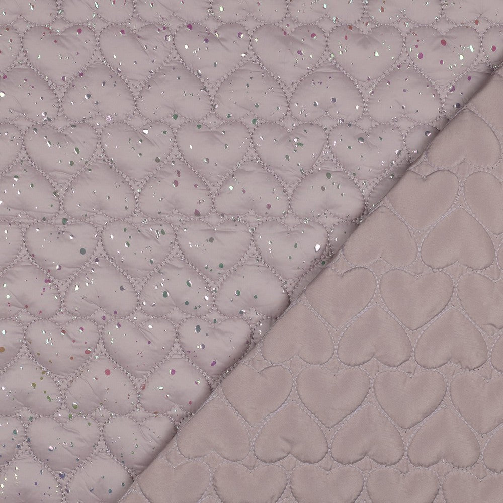 03888.001 STEPPED FOIL HEARTS - DARK POWDER