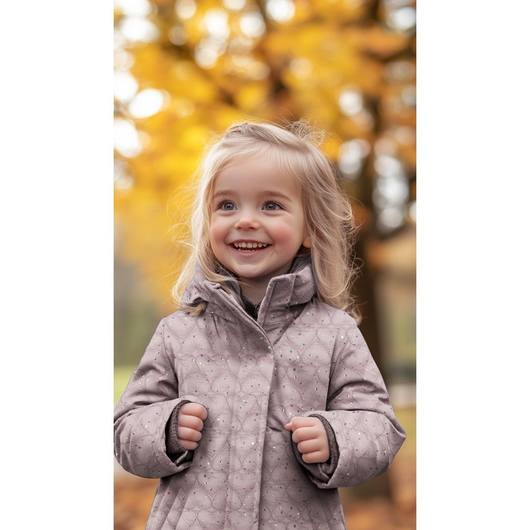 03888.001 STEPPED FOIL HEARTS - DARK POWDER