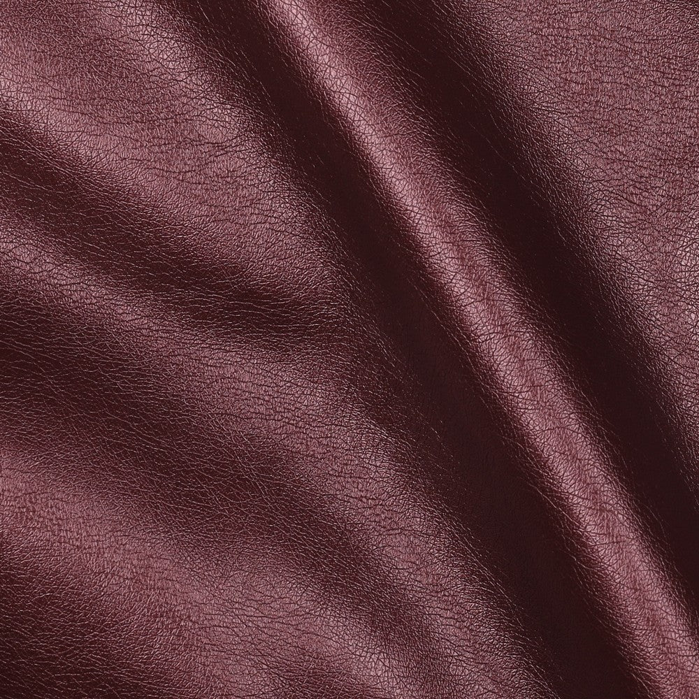 08334.038 FAUX LEATHER - BERRY METALLIC