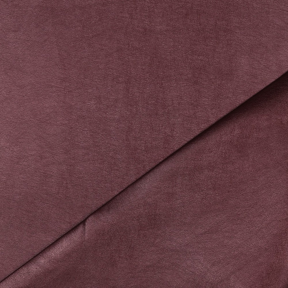 08334.038 FAUX LEATHER - BERRY METALLIC