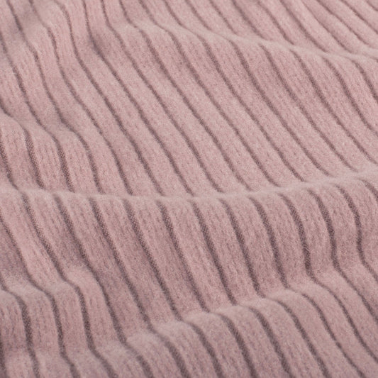 24145/014 Poly Viscose Jersey stof Effen Oud Roze