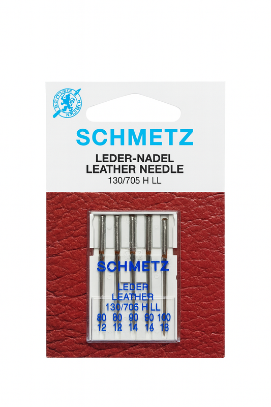 Schmetz leder naald - 80/12 - 90/14 - 100/16