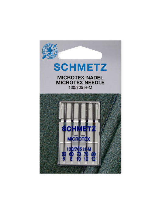 Schmetz Microtex - 60/8 -70/10 - 80/12