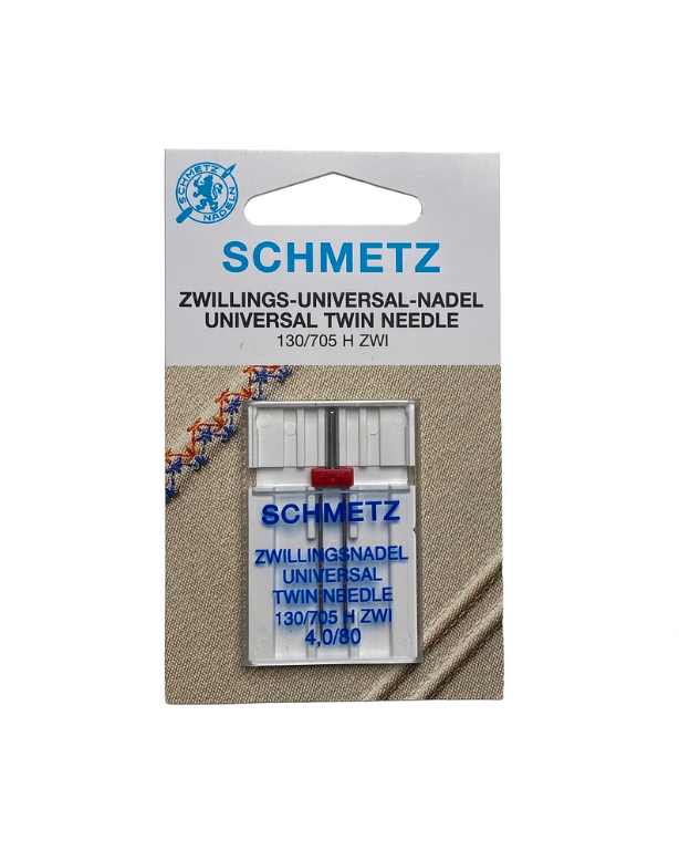 Schmetz - Tweeling naald - Universeel - 80